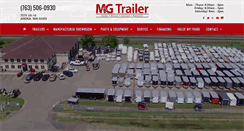 Desktop Screenshot of mgtrailer.com